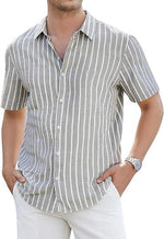 Mens Slim-fit Business Shirt Lightweight