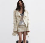 Fairy-style Chanel-inspired Ultra-short Chain-strap Skirt