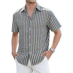 Mens Slim-fit Business Shirt Lightweight