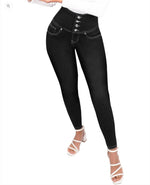Bodybuilding Peach-butt Shaping Jeans In Light Blue