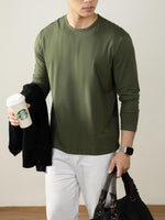 Langan Modal Cotton Long-Sleeve T-Shirt For Men