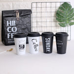 ROKEN Stainless Steel Cups with Lids & Straws 350ML Metal Drinking Mugs Coffee Mug Food Grade Cups BPA Free for Children Adults