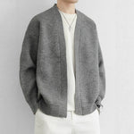 Retro-style Loose-fit Casual Chic Versatile Knit Sweater Cardigan