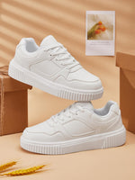 Solid-color Casual Stylish Versatile Sneakers