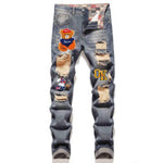 Shanxi Stretchy Slim Straight Pants