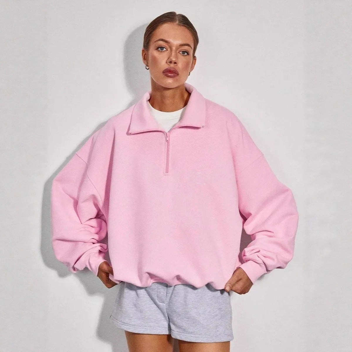 Casual Western-style Minimalist Letter-print Artistic Hoodie
