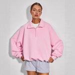 Casual Western-style Minimalist Letter-print Artistic Hoodie