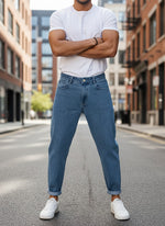 Shanxi Stretchy Slim Straight Pants