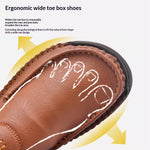 Large-size Wide-toe Mens Loafers Casual Style