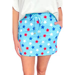 Summer New Arrival Skirt With Pockets Casual And Versatile Featuring A Star Print