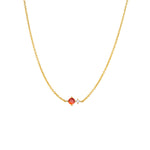 S925 Sterling Silver Necklace With Twelve Birthstone Pendants, A Light-luxury, Niche Design