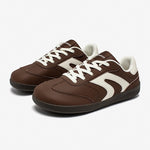 Leather Upper Wide-toe Shoes For Men Spring Autumn Casual And Lightweight