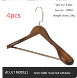 Solid Wood Hangers, Clothing Stores, Hotels, High-end Wooden