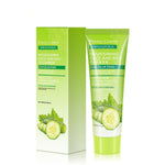 Cucumber Coconut Papaya Facial Exfoliating Gel Cream Body Cleansing