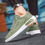 Mens Slip-on Low-top Shoes With Flat Soles