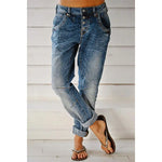 Non-leather Loose Curved Knife Pants