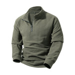 Men's Fashion Half-Zip Pullover Hoodie