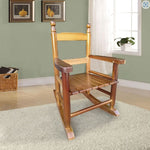 Children's Rocking Oak Chairs