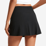 Casual Comfortable Breathable Quick-drying Modest Two-piece Tennis Skirt