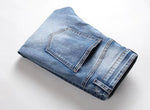 Shanxi Stretchy Slim Straight Pants