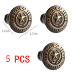 Nail-free pants extension buttons