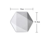 Matte Creative Ceramic Plate Western Dinner Plate