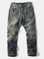 B2 - Non-elastic Small Straight-leg Pants