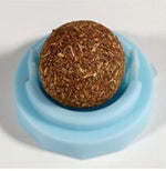 3pcs  Lot Self-adhesive Rotated Catnip Lick Ball