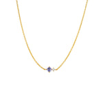 S925 Sterling Silver Necklace With Twelve Birthstone Pendants, A Light-luxury, Niche Design