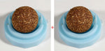 3pcs  Lot Self-adhesive Rotated Catnip Lick Ball