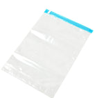 1 pc Hand Rolling Compression Vacuum Bag Border Foldable Compressed Home Clothes Plastic Storage Bag Space Saving Seal Bags