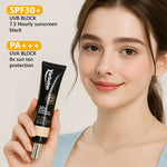 Hydrating Lightweight BB Cream, Long-wear Natural Fit Tinted Makeup Base, Non-cast White Sun Protection Primer, 30g