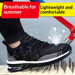 Mens Lace-up Shock-absorbing Non-slip And Wear-resistant Sneakers
