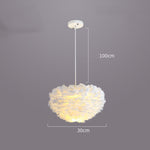 Modern Minimalist Master Bedroom Ins Net Red Girl Heart Chandelier