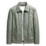 Men's Thin Leather Jacket