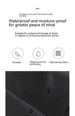 Travel Portable Clothing Shoe Storage Bag
