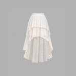 Three-layer Skirt Design Versatile And Elegant  A-line Skirt