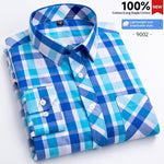 Mens Plaid Shirt Fashionable Casual Shirt