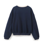 European And American Women's All-Match Letter Sweatshirt