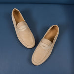 Pull-on Old-money-style Casual Leather Breathable Shoes