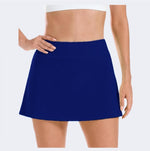 Womens Tennis Golf High-Waisted Skirt