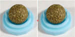 3pcs  Lot Self-adhesive Rotated Catnip Lick Ball
