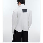 Heavy Deconstruction Texture Pit Pattern Jacket Jacket