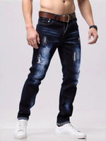 Shanxi Stretchy Slim Straight Pants