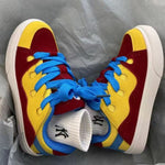 Platform Sneakers Thick Sole Lightweight Comfortable Breathable Casual Shoes