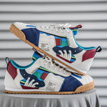New Stylish Versatile Color-block Mens Shoes