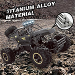 TEMU Can't Sale. UK Rc Car Rock Crawler Rechargeable Off Road Truck 4WD , Metal Shell LED Headlights Remote Control Off Road Car Truck,Logistics Is Randomly Sent By Amazon Logistics,Royal Mail,