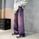 Retro Straight Loose Jeans For Men