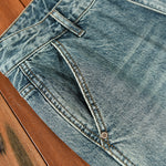 Men's Retro Washed Non-Stretch Jeans