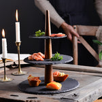 Dinner Plate Multi-layer Cake Plate Hotel Plate
